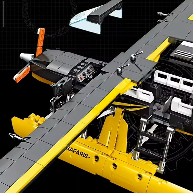 GZBrick Aircraft Building Sets Compatible with Lego Cessna 208