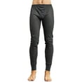 thumbnail image 4 of Knocker Men's 2-Piece Long Johns Thermal Underwear Pajama Set (Charcoal, XL), 4 of 5