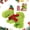 Green, variant on Zengdainm Squeaky Hedgehog Dog Toy, Durable Rubber Chew Toy for Small and Medium Dogs, Interactive Teething Toy for Play and Fetch