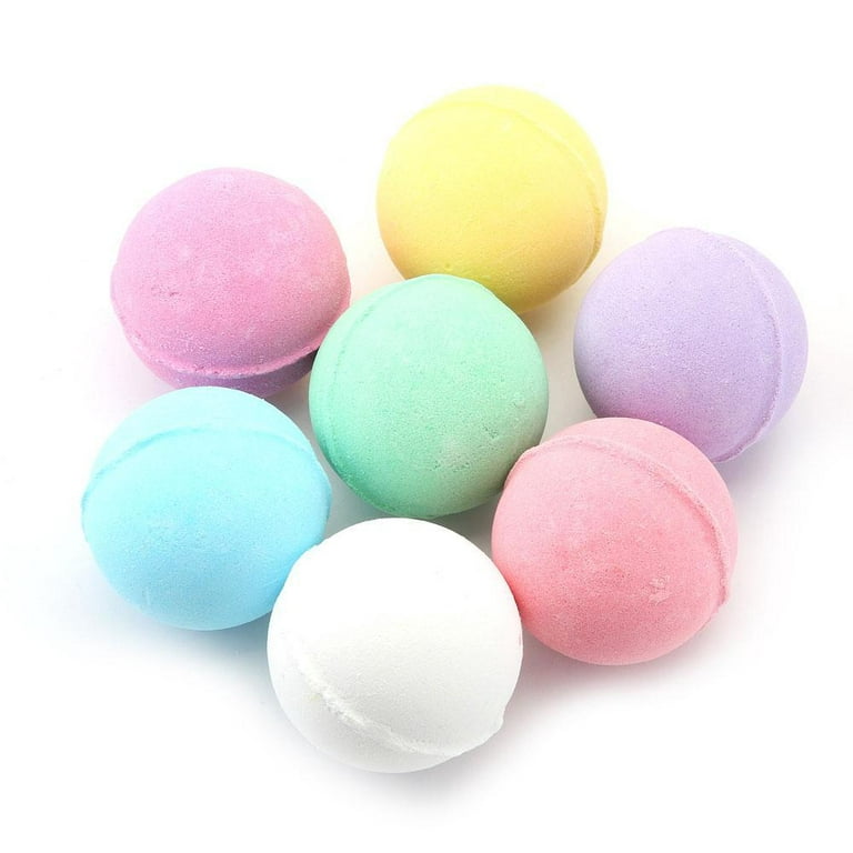  SXRC Bath Bombs,6 Handmade Bath Salt Ball, for Dry Skin  Moisturize, Perfect for Bubble & Spa Bath Fizzies,Make You Relaxing,Bath  Bomb Balls Body Cleaner,Random Color : Beauty & Personal Care