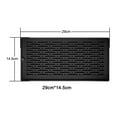 thumbnail image 4 of Reusable Dish Drying Mat, Resistant Countertop Dish Drainer for Drawer Kitchen Countertop Black, 4 of 9