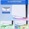 thumbnail image 3 of high quality PS5 Slim Vertical Stand with RGB Light, PS5 Slim Base Stand Compatible with Playstation 5 Slim Disc & Digital Editions, PS5 Slim Accessor, 3 of 5