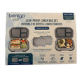 thumbnail image 2 of Bentgo Chill Max Leak-Proof XL Lunch Box (2-Pack)5-Cup Capacity for Adults & Ages 8+, 3 or 4 Compartment Bento Box, BPA-Free, Dishwasher Safe (Fog & Deep Teal), 2 of 9