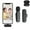 Black, variant on PPgejGEK Wireless Lavalier Microphone for android /IOS System Noise Reduction Plug-Play Clip On Lapel Mic for Recording, Vlog, Live Streaming