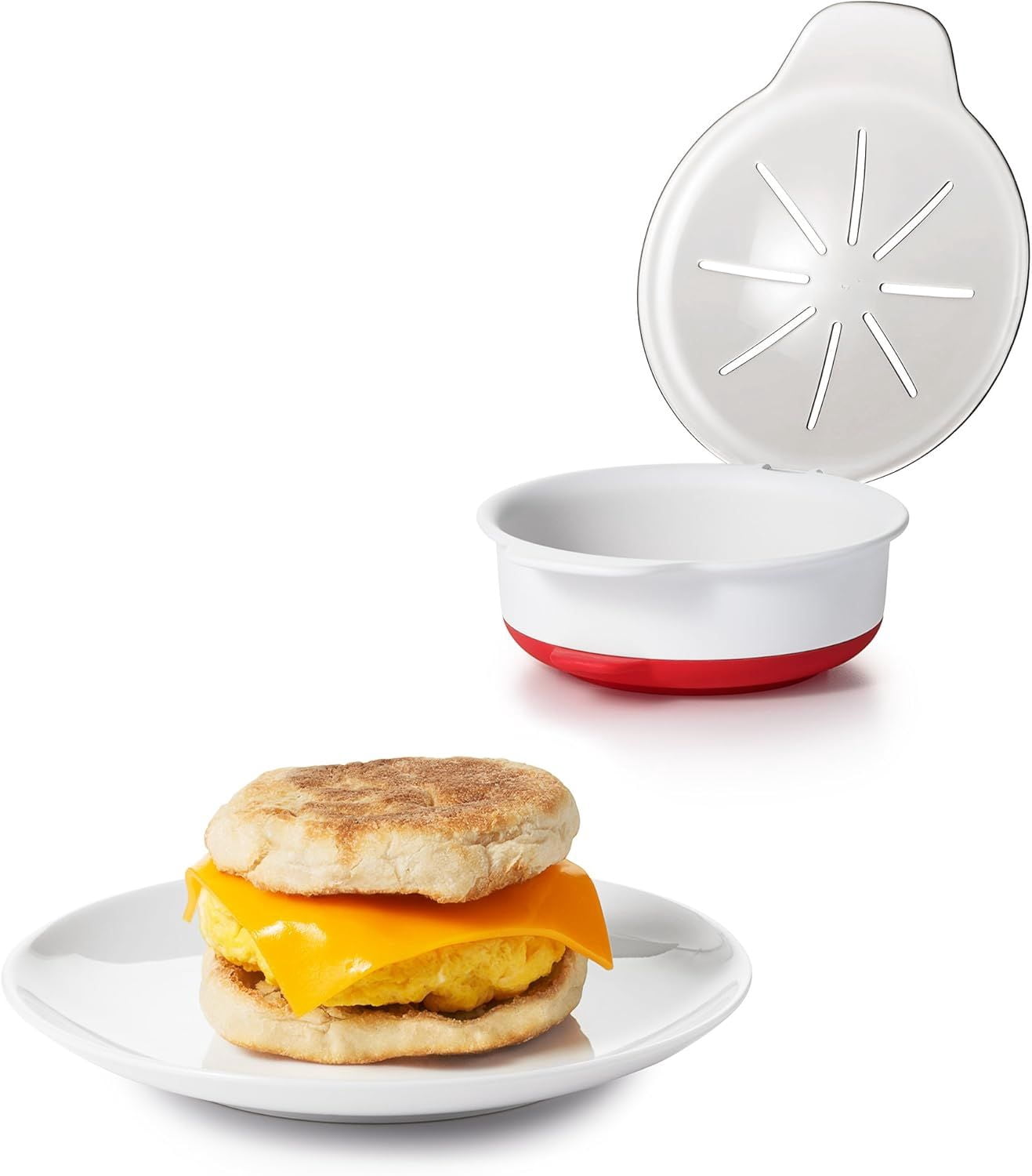 Good Grips Microwave Egg Cooker,White
