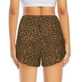 thumbnail image 4 of Fotbe Leopard Womens High Waist Running Shorts Athletic Workout Quick Dry Shorts for Women with Pockets Gym Yoga Summer Shorts-Large, 4 of 9