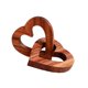 thumbnail image 5 of Colgante de corazón de madera, adorno de letrero de corazón de madera rústica hueca para estante de granja, sala de estar, aniversario de bodas,, 5 of 9