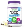 21g Organic Vegan Protein Metabolism Blend Powder, Vanilla Bean, 1.71 lb