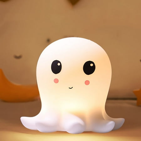 

Night Light for Kids Lamp 7 Colors Kids Night Light Cute Lamp Silicone Rechargeble Baby Night Light Gifts for Girls Room Decor