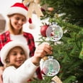 thumbnail image 5 of ChristmasDIY Decor,Clear Plastic Flat Disc Ornaments 2.36 Inch DIY Transparent Fillable Ornaments Balls, Christmas Balls for Christmas Hanging Ornaments Christmas Tree Decor ( 12 Pcs), 5 of 9