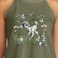 thumbnail image 3 of Bambi - Say Bird - Juniors High Neck Tank Top, 3 of 5