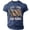 Navy, variant on USA 250th Anniversary T-Shirt for Men 1776-2026 Patriotic Graphic Tee Vintage Waving Flag Crew Neck Short Sleeve Casual Cotton Blend Top Army Green L