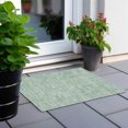 thumbnail image 6 of Addison Rugs Chantille Indoor/Outdoor Transitional Geometric Sage Washable Rectangle Rug, 1'8" x 2'6", 6 of 6
