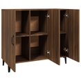thumbnail image 5 of vidaXL Sideboard Brown Oak 90x34x80 cm Engineered Wood, 5 of 5