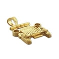 thumbnail image 4 of 14K Gold Ford Model T Car Pendant, 4 of 5