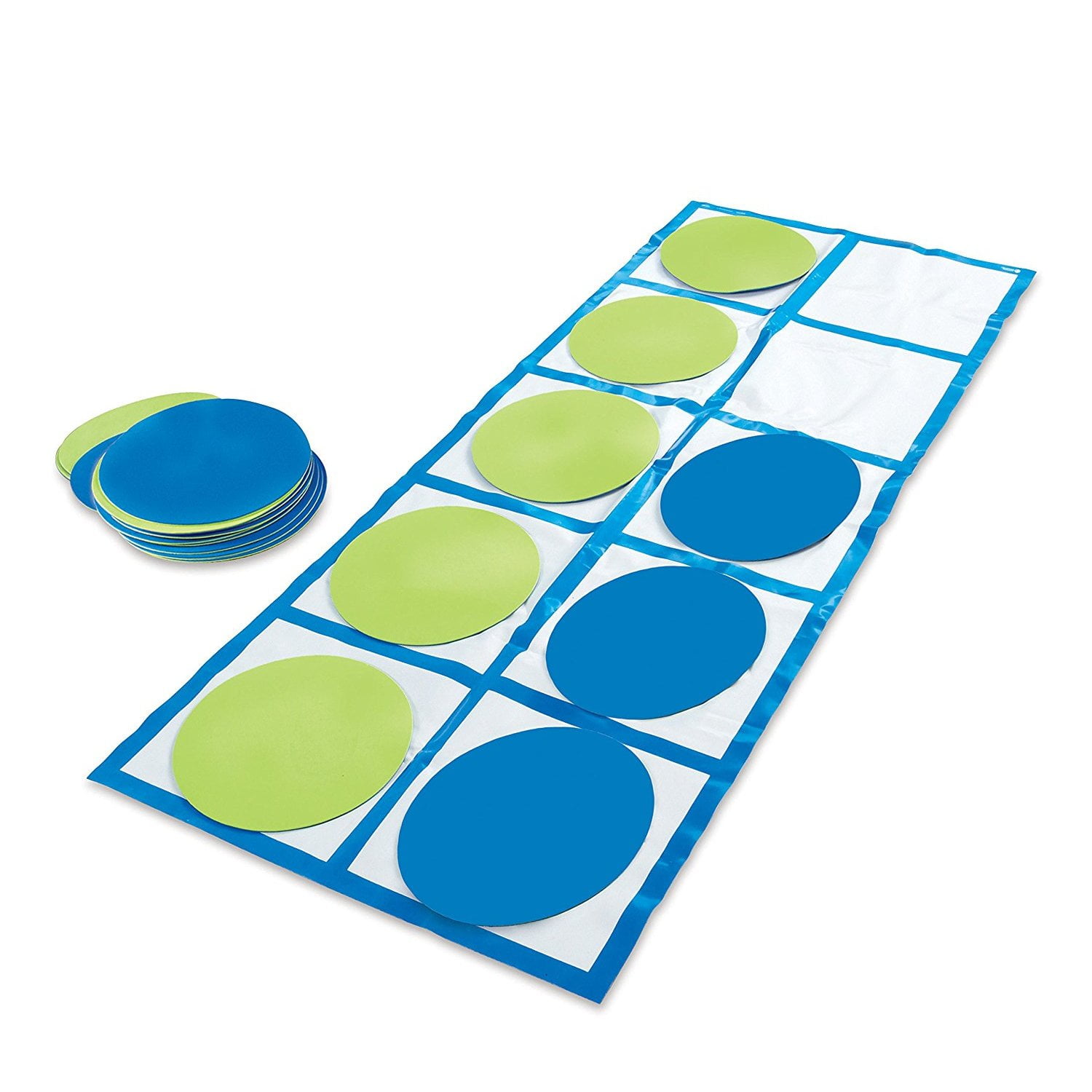 Learning Resources 10-frame Floor Mat Activity Set, Math Games, Ages 5+