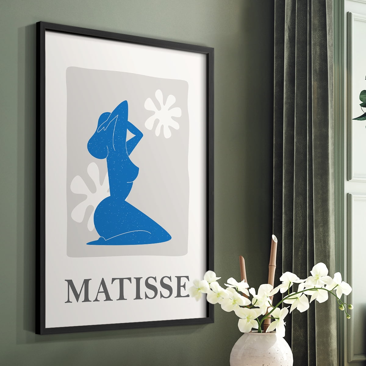 Matisse CCLXXI in Solid Wood 11 x 14 Framed Print