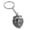 A, variant on Vintage Gothic Keychain Set - Antique Silver Angel Wing Bear Claw Bear Head Charm Key Ring for Bag Decor, Punk Gift & Daily Accessory