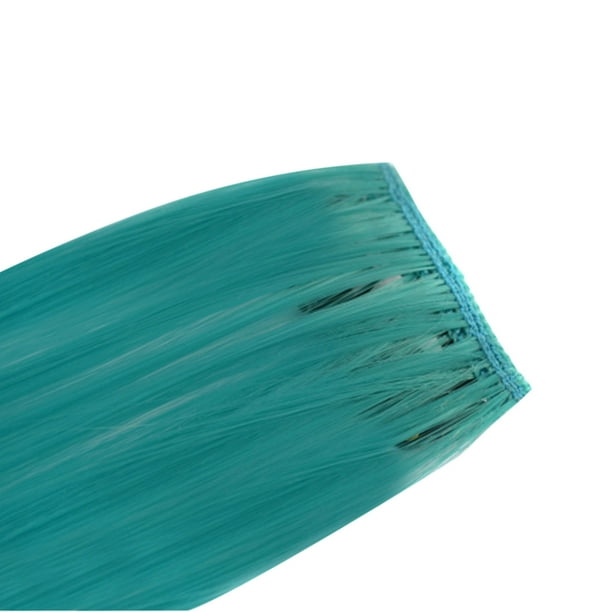 Pelucas con flequillo para mujer, peluca ondulada suelta, 31 colores, extensiones de cabello para cabello liso y largo, extensión de pieza.