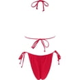 thumbnail image 4 of MOSHENGQI Traje de baño sexy brasileño de 2 piezas con tirantes finos y tanga para mujer, 4 of 4