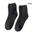 thumbnail image 3 of Destyer 6 Paires de Chaussettes Chaudes, Accessoires Ménagers Réutilisables, Style Japonais, Gris Foncé, 3 of 6