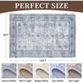 thumbnail image 2 of D Boho Area Rug for Living Room Machine Washable Rug Non Slip Carpet Soft Living Room Rug Room Decor Rugs for Bedroom Kids Playroom, 2 of 7