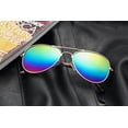 thumbnail image 5 of Gafas de sol para niños y niñas, gafas de sol para bebés y niñas con protección UV, reflectoras de colores, 5 of 5