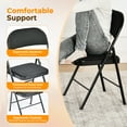 thumbnail image 4 of Homy Casa 4 Pack Folding Chairs with Padded Cushion for Wedding Party, Indoor & Outdoor Use, 4 of 13