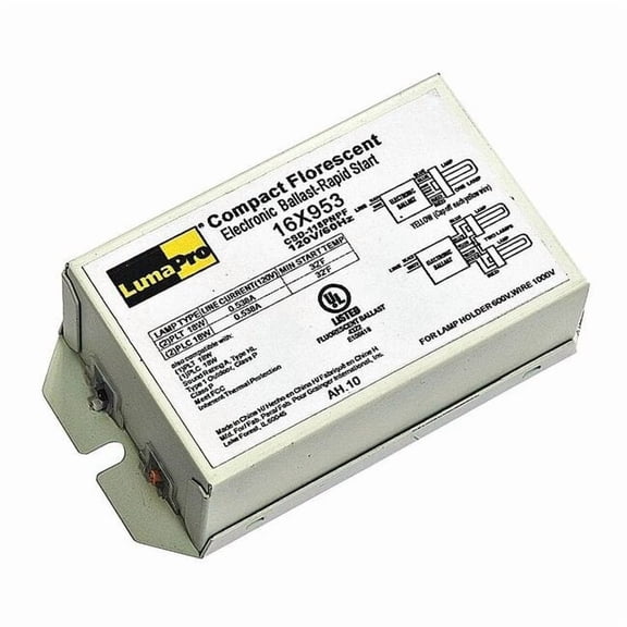 Manufacturer Varies CFL Ballast, Electronic, 31W, 120V (Formerly LumaPro) 16X953