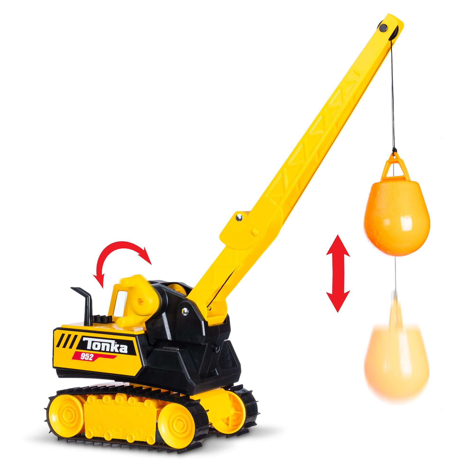 Tonka Steel Classics Crane with Wrecking Ball 06296