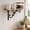 D, variant on Vintage Cast Iron Decorative Shelf Brackets, Ornate Scroll Wall Support Brackets for Wooden Floating Plant Shelves