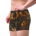 thumbnail image 2 of Pofeuu Rustic Sunflower Bouquet Print Men’s Boxer Briefs, Moisture-Wicking Underwear, Regular,Trunk-X-Large, 2 of 5