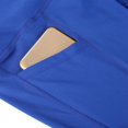 thumbnail image 5 of Women Stretch Compression Sportswear Casual Leggings Pants with Pocket Blue XXL, 5 of 13