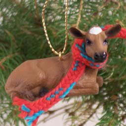 Conversation Concepts Guernsey Cow Original Ornament