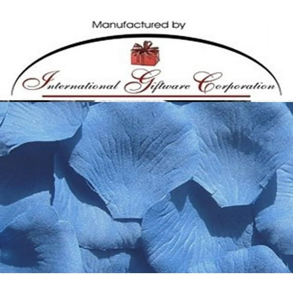 Deep Blue - 100 Silk Rose Petals Wedding Favors - Solid Colors - Wedding Reception and Party Supplies