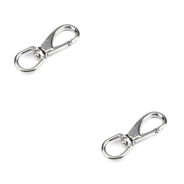 Eigraketly Ganchos Clip de resorte a prueba de herrumbre Ganchos giratorios resistentes al desgaste Resistencia a la tracción Fuerte capacidad de carga Type1 NO1 Eigraketly CBP258257