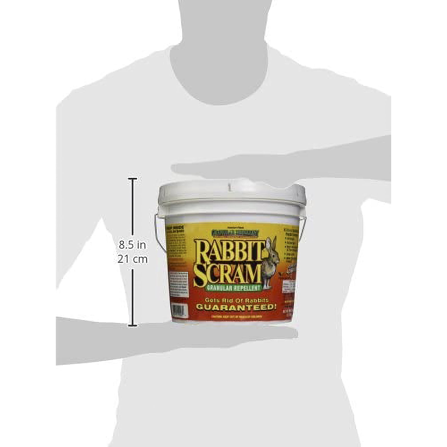 EPIC Rabbit Scram All Natural Granular Direct Barrier Repellent, 6 Pounds