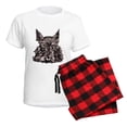 thumbnail image 5 of CafePress - Scottish Terrier Women's Light Pajamas - Women's Short Sleeve Print T-Shirt and Pants Light Cotton Pajama Set, 5 of 7