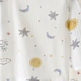 thumbnail image 4 of Baby Boys Girls Pajama Sets Toddler Long Sleeve Sleepwear Sets Rayon From Bamboo Pajamas Sets Pjs,Striped 6-12 Months 12-24 Months 2t 3t 4t 5t 6t 7t 8t 9t Children White, 4 of 4
