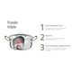 thumbnail image 2 of Olla alta Professional 24 cm 9.6 L Acero inoxidable Tramontina 62648240, 2 of 5