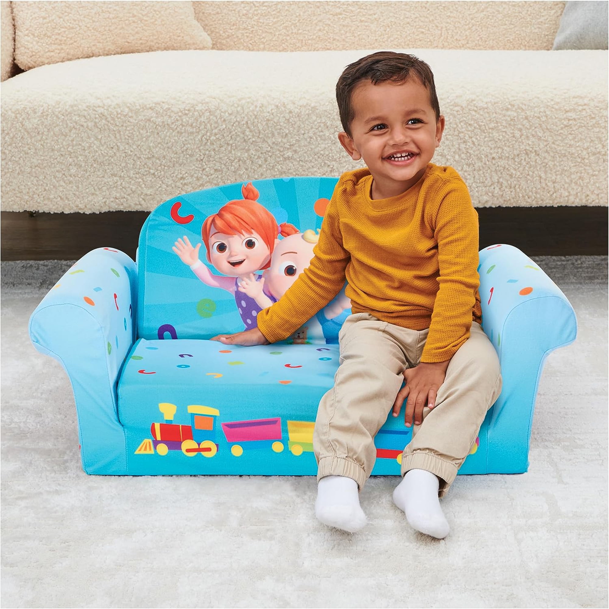 Kids marshmallow couch deals