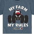 thumbnail image 3 of Case IH My Farm My Rules - Toddler Short Sleeve Graphic T-Shirt, 3 of 5