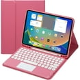 thumbnail image 1 of Funda con teclado táctil para iPad (A16) de 11.ª generación de 11 pulgadas (2025), iPad de 10.ª generación de 10,9 pulgadas (2022) con portalápices - Teclado Bluetooth táctil magnéticamente, 1 of 7