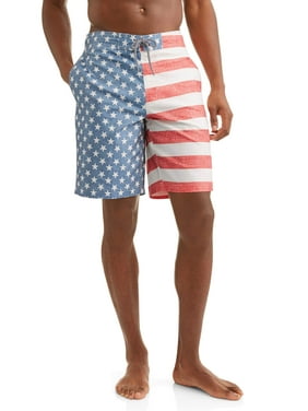 Big Men's Americana Eboard Swim