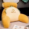 thumbnail image 1 of Almohada de látex Ice Bean, cojín para cabecera, bolsa suave, respaldo grande, cama de dormitorio, lectura, protección de cintura, respaldo para teléfono móvil, 1 of 6