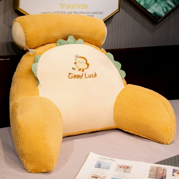 Almohada de látex Ice Bean, cojín para cabecera, bolsa suave, respaldo grande, cama de dormitorio, lectura, protección de cintura, respaldo para teléfono móvil