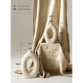 thumbnail image 4 of LE TAUCI 10.5" & 8.5" Ceramic Vase Set of 2, White Ring Donut Vase, Modern Neutral Farmhouse Vase for Home Decor, Flower Vase for Table Centerpiece, Living Room, Shelf & Entryway, 4 of 10