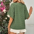 thumbnail image 5 of Young adult fashion Work Blouses for Women Office Management Shirts Women Y2K Off Shoulder Tees Slim Fit Women Tank Tops Loose Stretch My Orders Placed Recently By Me My Account Orders, 5 of 5