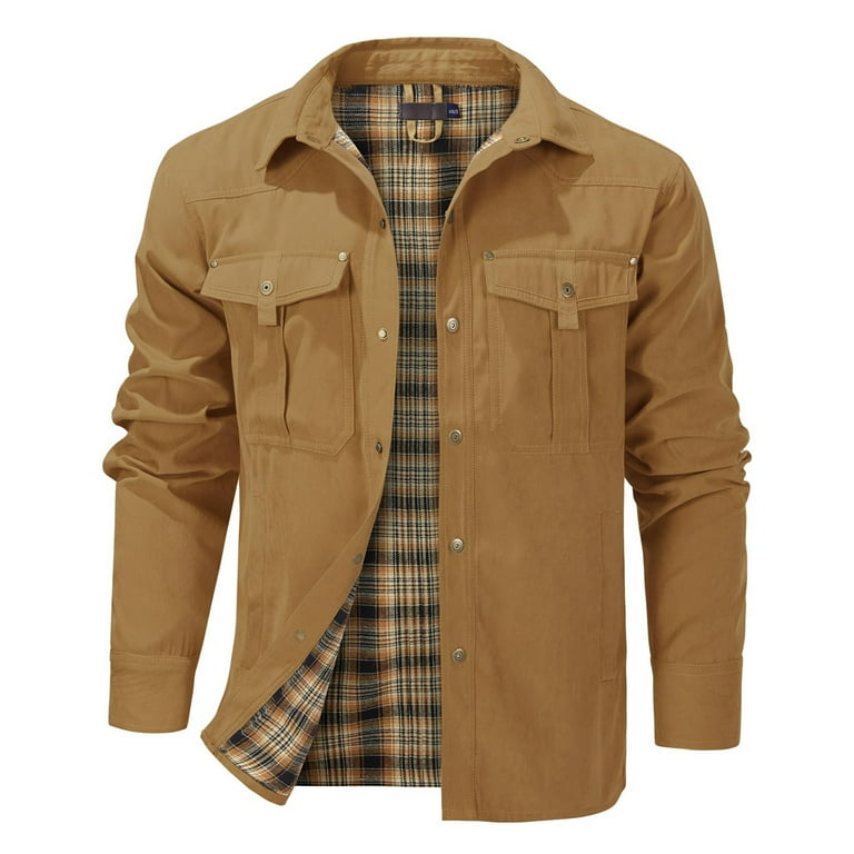 Winter Mens Yellow Overshirt Rare Rabbit Men's Neutons Light