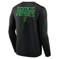 thumbnail image 3 of Men's Black Austin FC Team Hometown Collection Crest Long Sleeve T-Shirt, 3 of 3